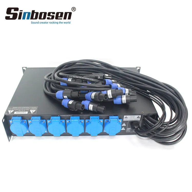 Sinbosen Professioneel geluidssysteem LAS4+8 Power Controller Distributeur