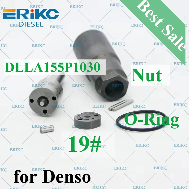 

095000-7500 Diesel Injector Overhaul Repair Kits Nozzle DLLA155P1030 Valve Plate 19# for DENSO 095000-7501 1465A279 1465A257