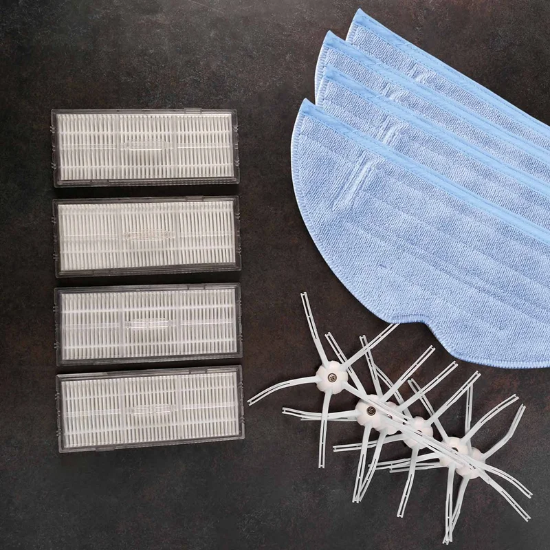 Promoção! Kit De Limpeza De Aspirador, Peças De Reposição, Adequado Para Xiaomi Roborock S7, T7S, T7 Plus, 16 Pcs