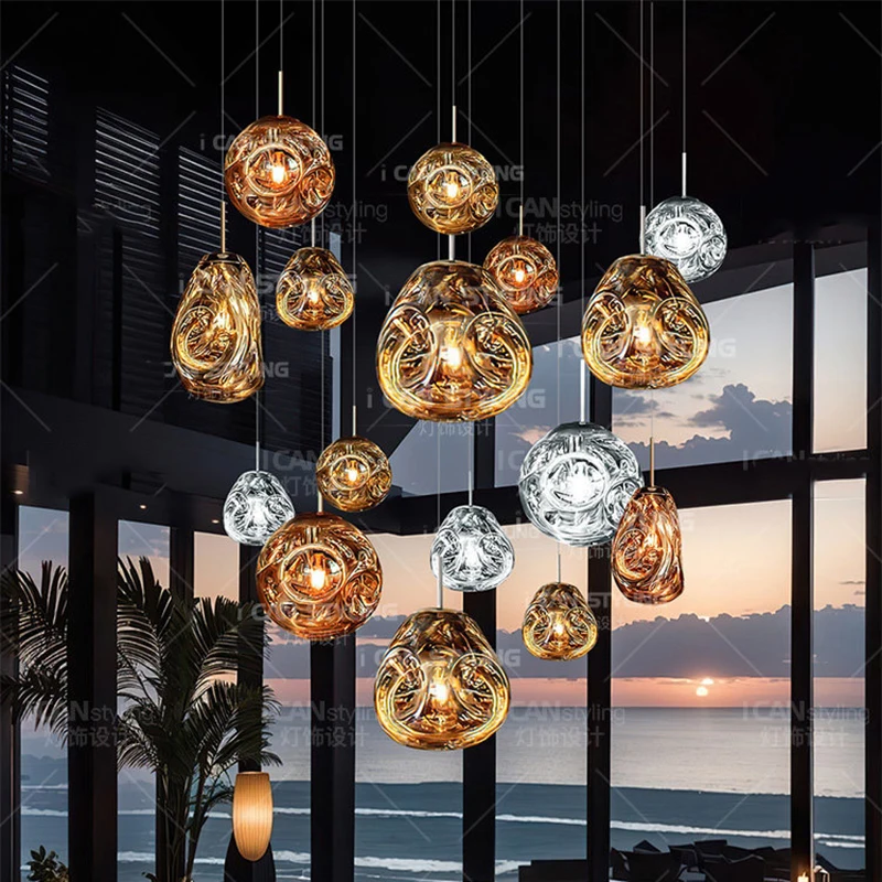 

Современные декоративные потолочные светильники для спальни и столовой, светодиодные подвесные светильники, внутреннее освещение, интерьерное освещение, потолочная люстра.