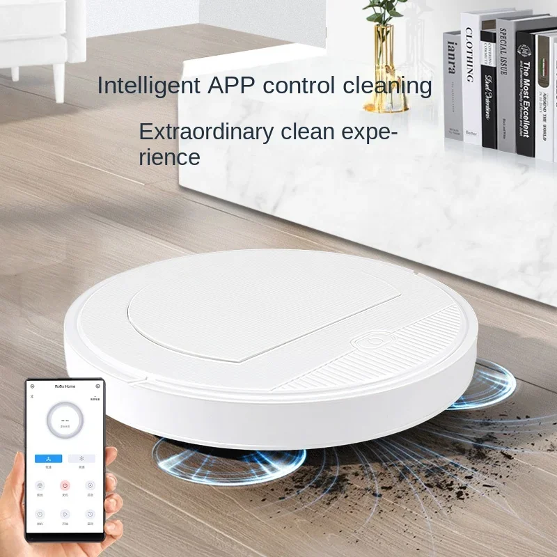 Automatic Intelligent Wet & Dry Vacuum Cleaner New Lazy  Cleaning Robot with APP Control EU Plug Charging Features