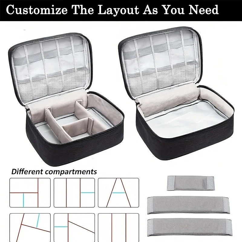 EJEAS V6 Pro/V4 arbitre interphone casque sac de rangement USB ligne de données chargeur prise sac de rangement étanche voyage cosmétique organisateur