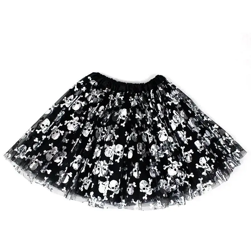 Jupe Tutu Courte en Tulle pour Fille, Tenue de brevde Ballet, Costume de ixd'Halloween, Mini Jupe