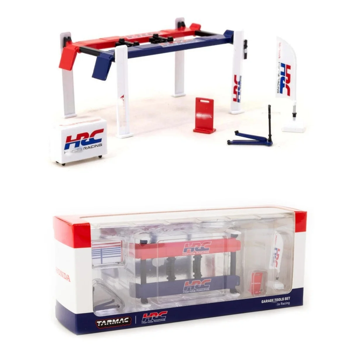 Tarmac Racing Garage Tools Set 1/64 JDM Diecast Model Car Alloy