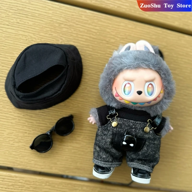

Big Into Energy For Labubu Doll 3.0 Clothes 17cm Baby Clothes Cool Set Kawaii V1 V2 V3 Doll Clothing Accessories No Doll