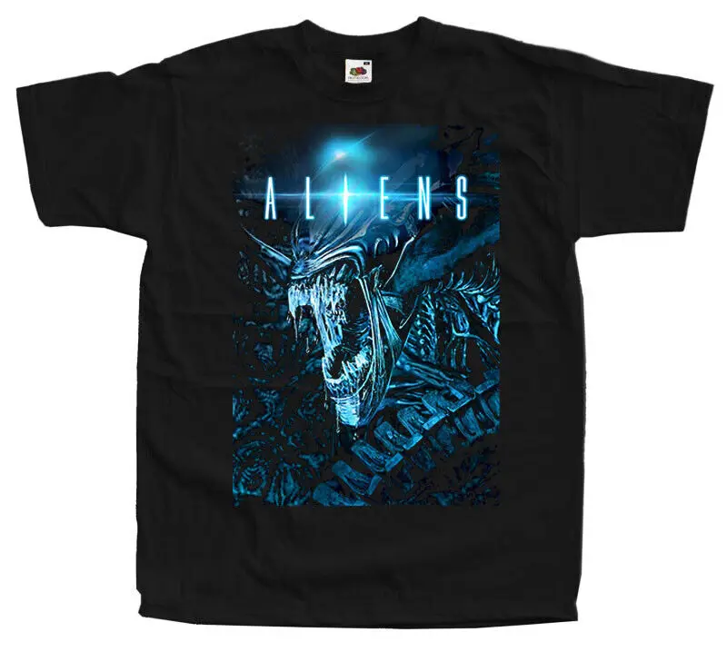 

ALIENS 1986 Movie Poster T SHIRT TEE v2 black all sizes S to 5XL