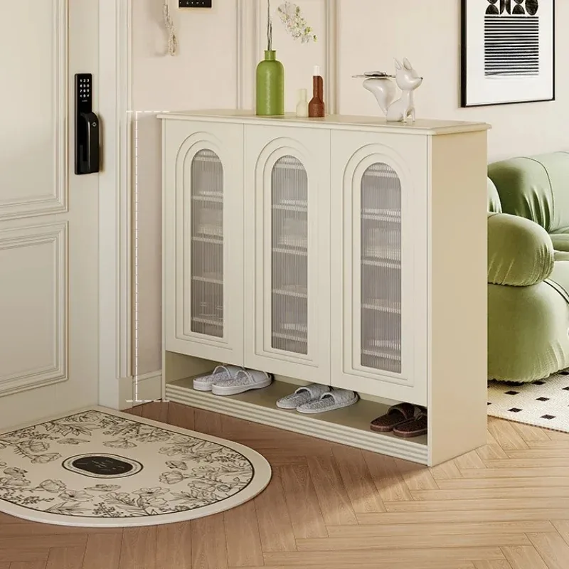 

Cupboard European Shoe Rack Multifunction Designer Unique Floor Shoe Cabinets Waterproof Bedroom Archivadores Home Decoration