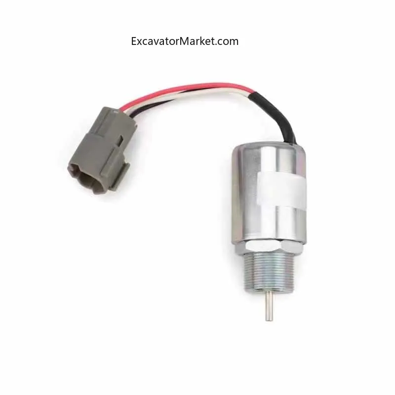 For Excavator Excavator For KUBOTA 1751ES SA-3725 Flameout Switch Flameout Solenoid Valve