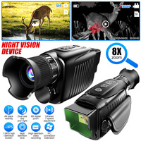 Night Vision Device Monocular Telescope 1080P HD Video Recording Infrared Camera 8X Zoom 800M Full Darkness Hunting Telescope