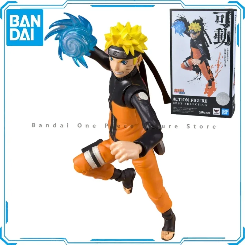 In Voorraad Originele Bandai Naruto Shf Uzumaki Actiefiguren Animatie Speelgoed Model Echte Verzamelaar Anime Hobby Geschenken Voor Kinderen