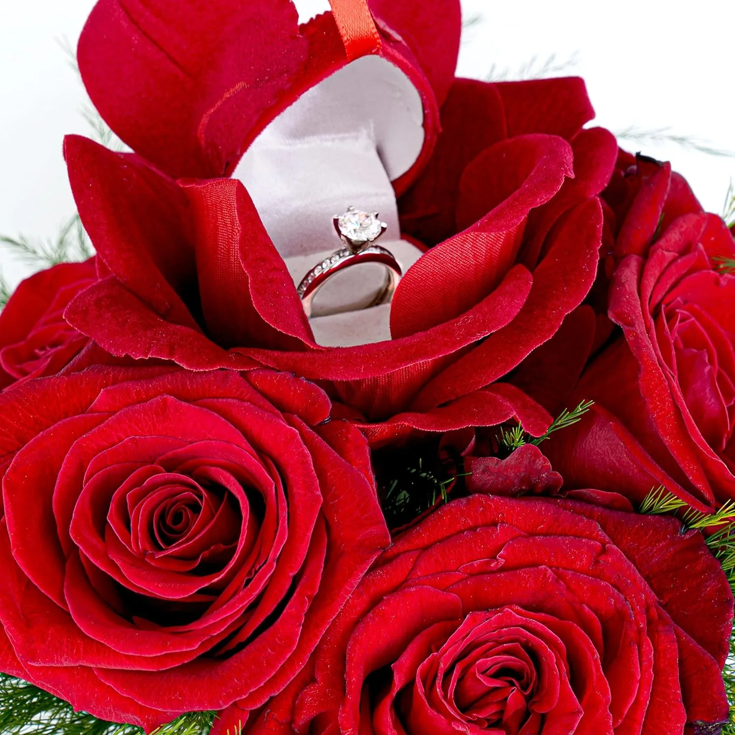 Rose Ring Box Flowe… - image