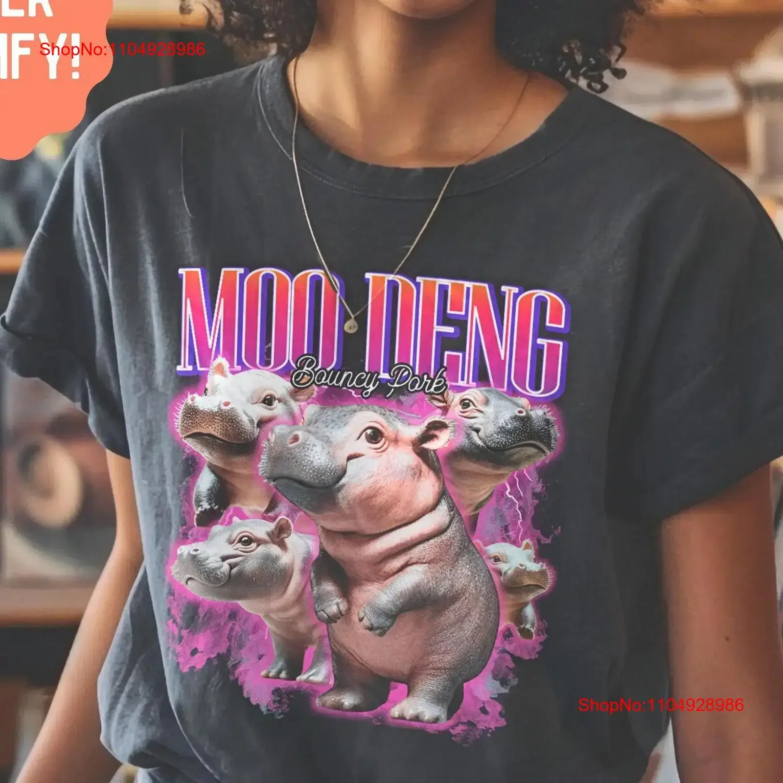 نطاط لحم الخنزير خمر Bootleg الراب تي شيرت مو دنغ علم الأحياء البحرية متعة الفرقة عيد ميلاد خمر غسلها الشارع الشهير #1
