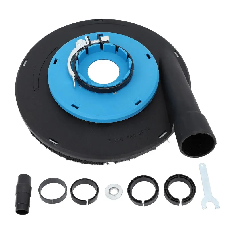 

9 Inch Angle Grinder Dust Shroud Surface Grinding Dust Shroud for 230mm 9 Inch Angle Grinder Blue Black B-230L