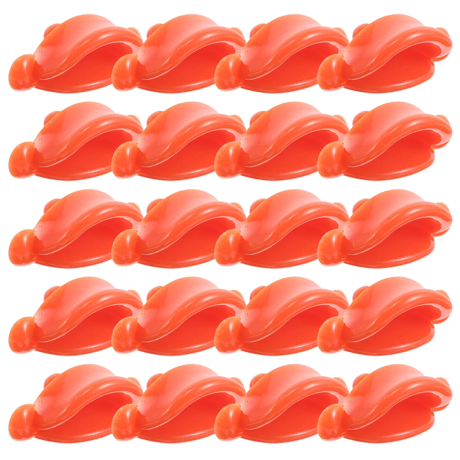 

20pcs Duck Beak Accessory Plastic Duckbills Replacement Craft Diy Stuffed Animals Kids Educational Creative Family Bonding