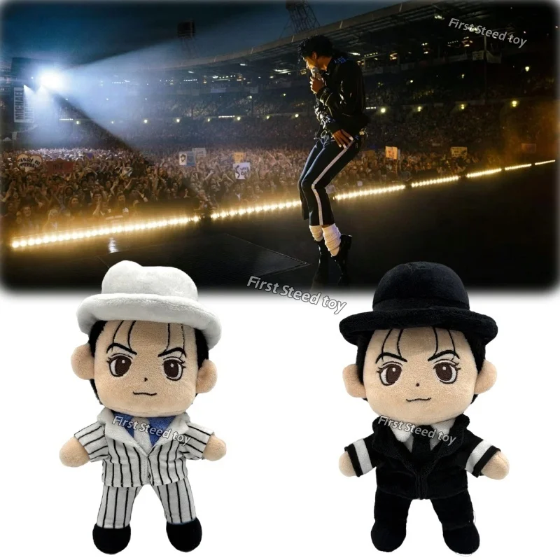 

New Movie Michael The King Of Pop Legendary Singer And Dancer Periphery Plush Doll Toy Cute Collectible Doll For Kid Gift