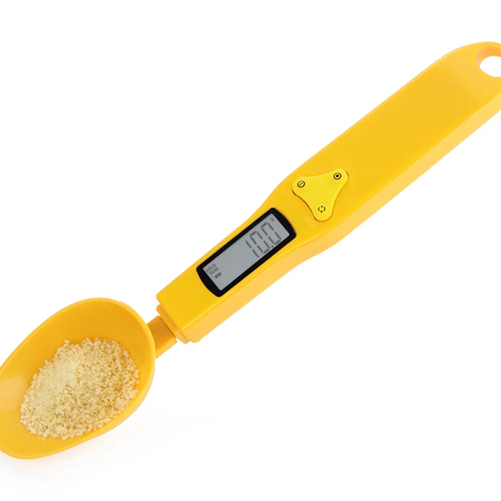 

Premium Electronic 300G 0.1G Digital Measuring Lcd Display Food For Butter Tea Spices Yellow Kitchen Digital Spoon Scale