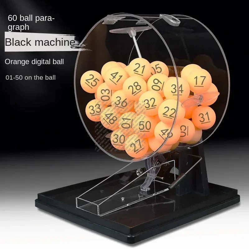 

Table tennis number manual lucky lottery machine extraction activity