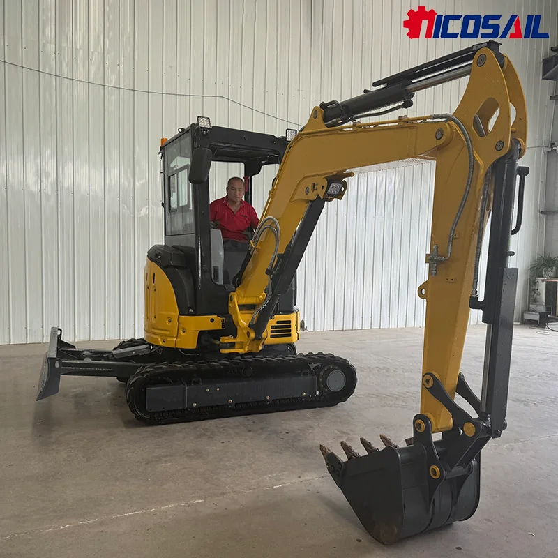 أسعار حفارة صغيرة CE Euro محرك ديزل باجر 3.5 طن 1.5 طن 2 طن 3 طن حفارة صغيرة متعددة الوظائف