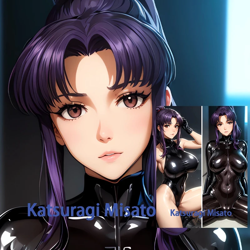 

Dakimakura Katsuragi Misato Double-sided anime life-size hugging pillowcase Adult pillows cover