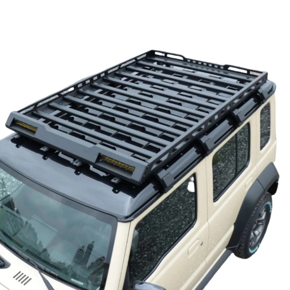 TELLIKA new Carriers Luggage Platform 5 door jimny Roof Rack with LED Light For Suzuki Jimny 2023 2024 2025 5 doors