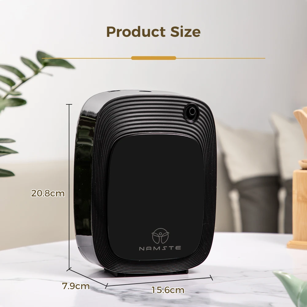 Namste 1000m³ Home Freshener Device Electric Aromatic Essential Oils Air Purifier Perfume Fragrance Diffuser WIFI Capacity 200ML