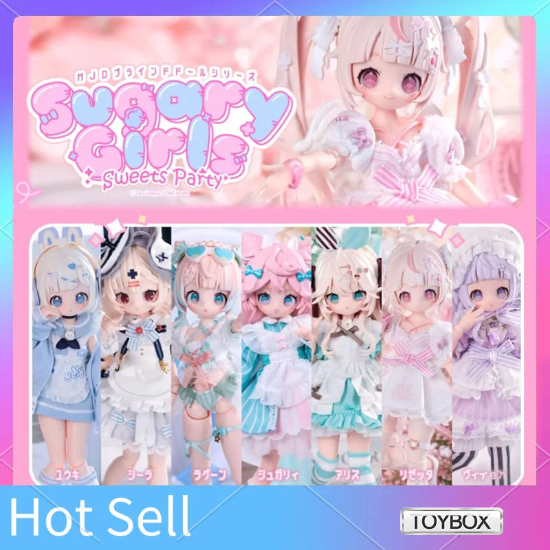 

Первая партия оригинальных сугаритных девочек, подвижные куклы, слепая коробка, бесплатное украшение, сделай сам, подвижный шарнир, праздник, подарок на день рождения для девочки