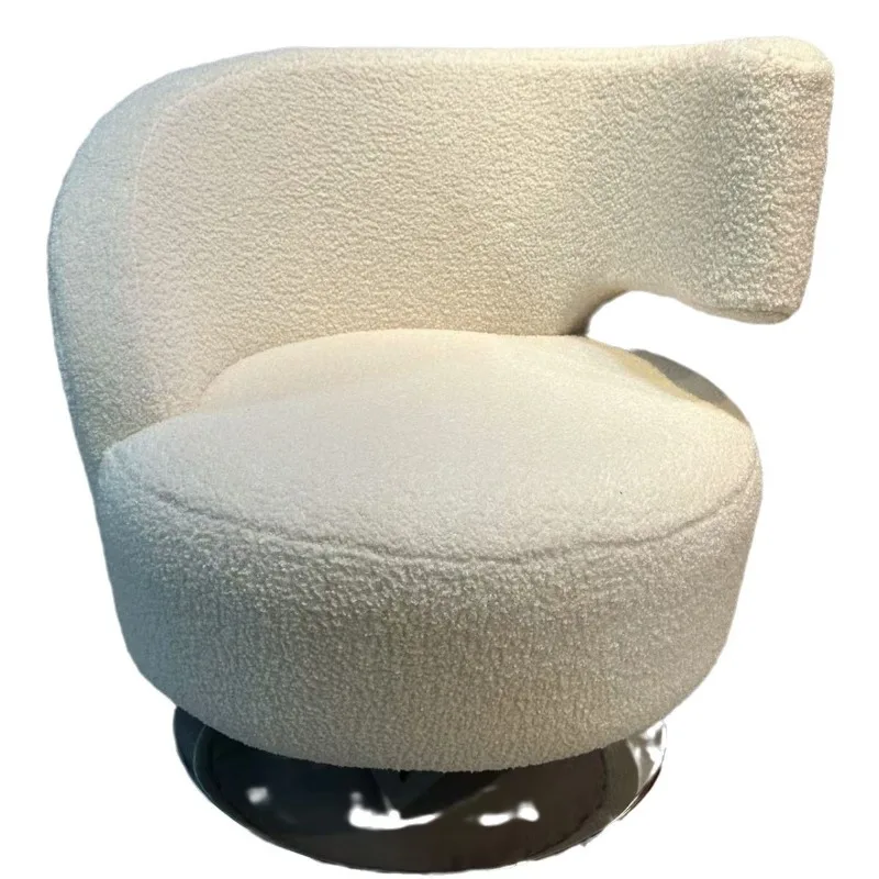 

Hotel lobby large curved sofa, beauty salon club reception area, special-shaped card seat sales office meeting rotating chair