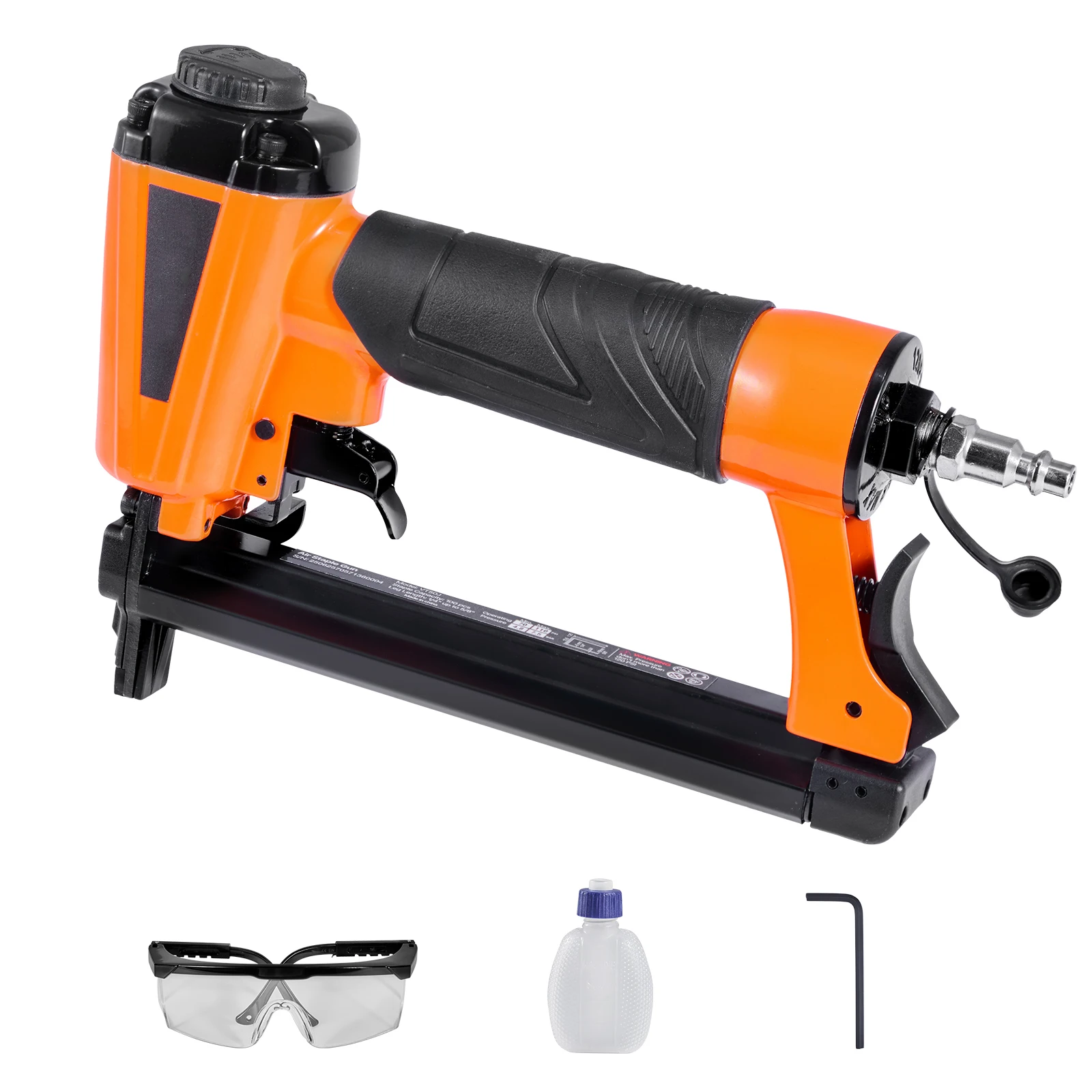 

Пневматический степлер SucceBuy 20 калибра T50 для скоб 10,8 мм с коронкой 4-16 мм, давление воздуха 70-110 PSI