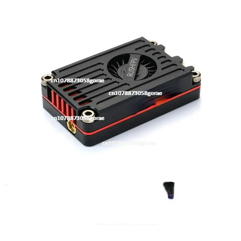 

MAX SOLO 5.8G 2.5W 2-6S LIPO FPV VTX CNC Housing Built-in Silent Cooling Fan for FPV Freestyle Long Range DIY Parts