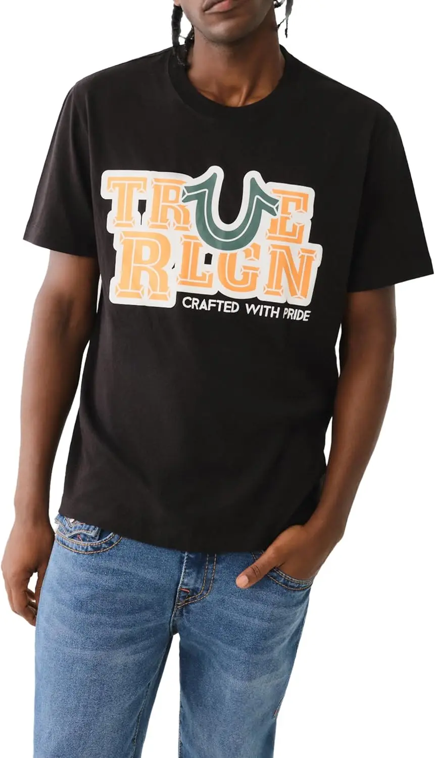 True Religion Men's Ss High Density Tee