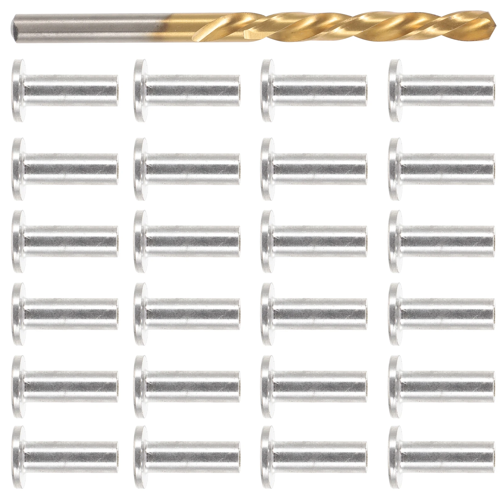 

1 set 1 Set Cable Railing Protector Sleeve 1/8 Inch Stainless Steel Diy Balustrade Grommet For Deck Fence Wood Post Railings Kit