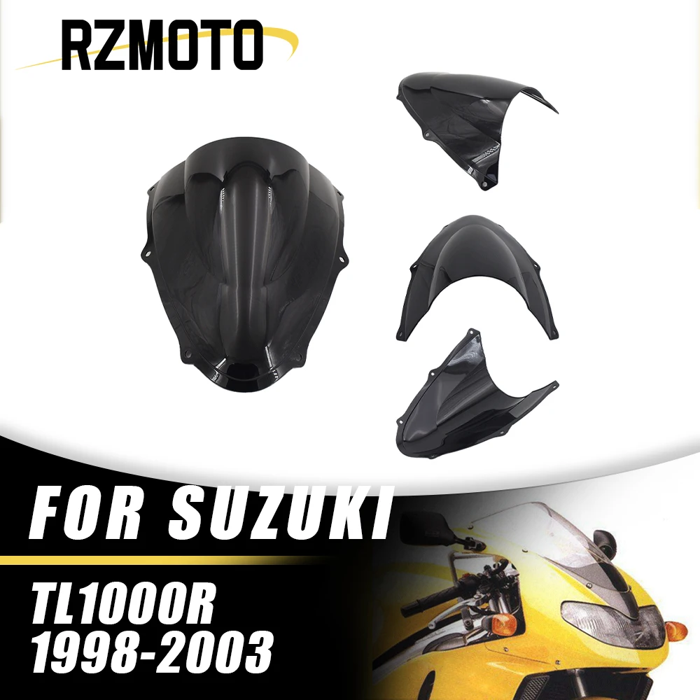 

For Suzuki TL1000R TL1000 TL 1000RR 1998-2003 Windscreen Windshield Shielda Double Bubble Wind Deflector Motorcycle Accessories