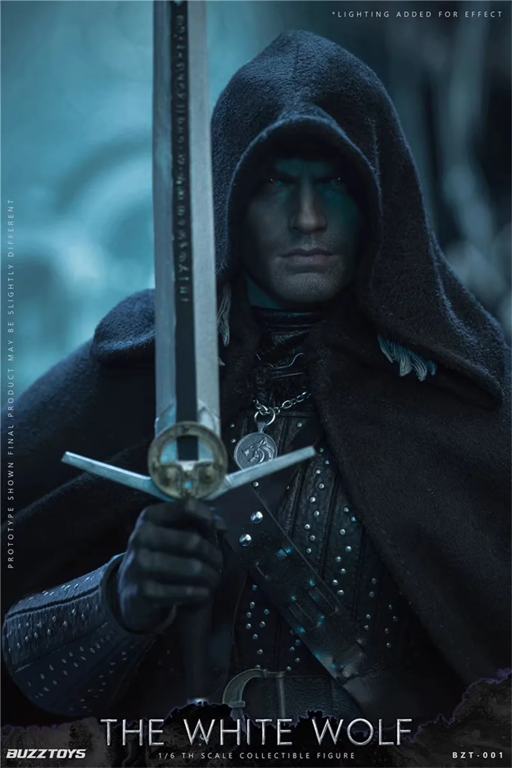 BUZZTOYS 1/6 The White Wolf Figure Witch Model BUZ001 12 ''Male Soldier Action Doll Set completo di giocattoli per la raccolta