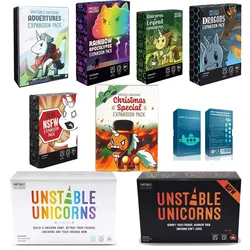 Unicorn Board Card Games for Couples Kids All English Deep Sea Adventure 2-8 People Party Card Games Classic Versions