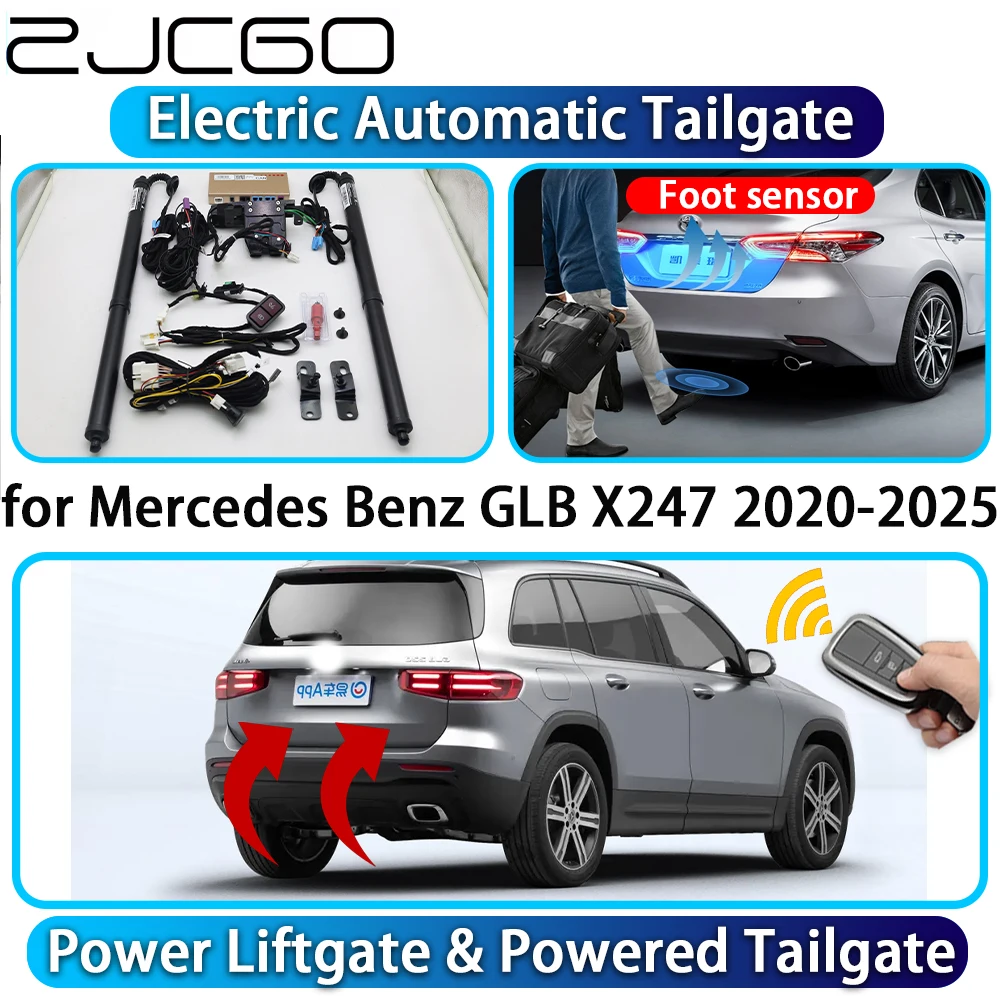 ZJCGO لمرسيدس بنز GLB X247 2020-2025 OEM بوابة رفع أوتوماتيكية تعمل بالطاقة الباب الخلفي نظام ذكي طقم رفع صندوق السيارة #1