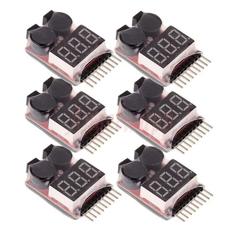 1 PC Hot Voltage Checker Spare Parts for Toys RC Tank Truck 1-8S 3.4V-27.2V LiPo Battery Loader Excavator Assecceroies TH16858