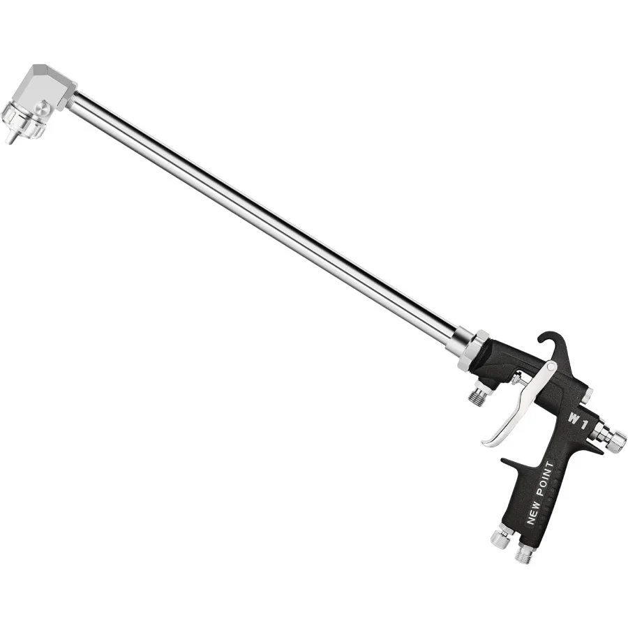 

100 см удлинитель с длинным полюсом, угол распыления, воздушный распылитель, пистолет для покраски под давлением, высокая эффективность для дома, автомобильная насадка для покраски