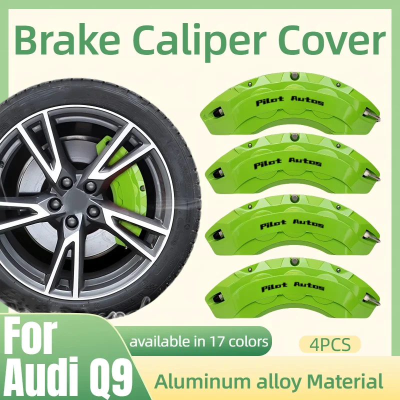 Cubiertas de Caliper de Freno para Audi Q9, Aleación de Aluminio, Modificación de Ruedas Delanteras y Traseras, para Audi Q9 55/60 TFSI e 340 490 hp