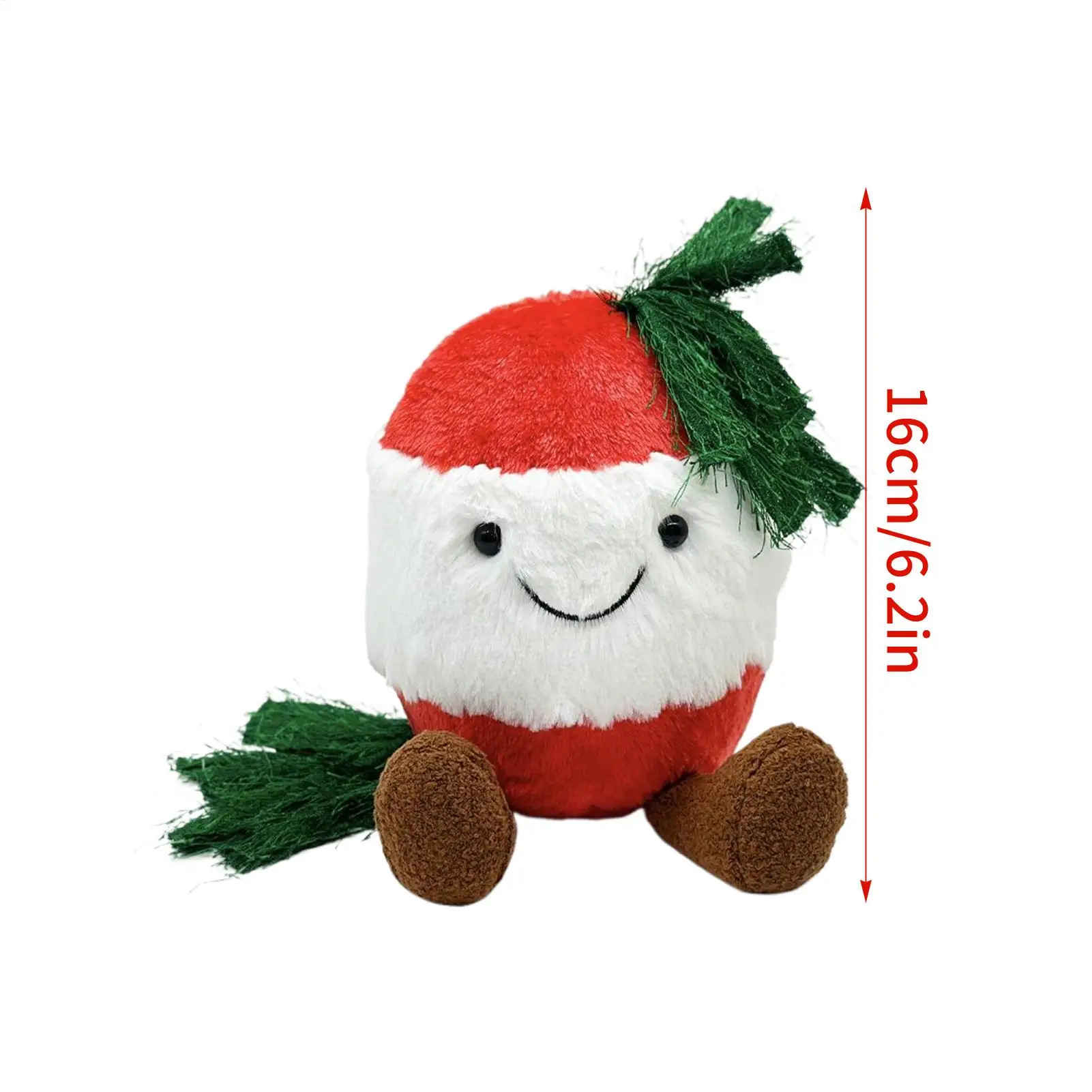 Weihnachtsplüsch, festliches weiches Kissen, umarmbare Glocke, Stofftier für Zuhause, Schreibtisch, Geburtstag, Sofa, Jungen, Kinder, Mädchen, Freunde, Enthusiasten