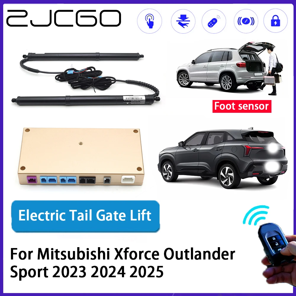 ZJCGO Auto Trunk intelligent Electric Tail Gate Lift Automatic Tailgate Opener for Mitsubishi Xforce Outlander Sport 2023~2025