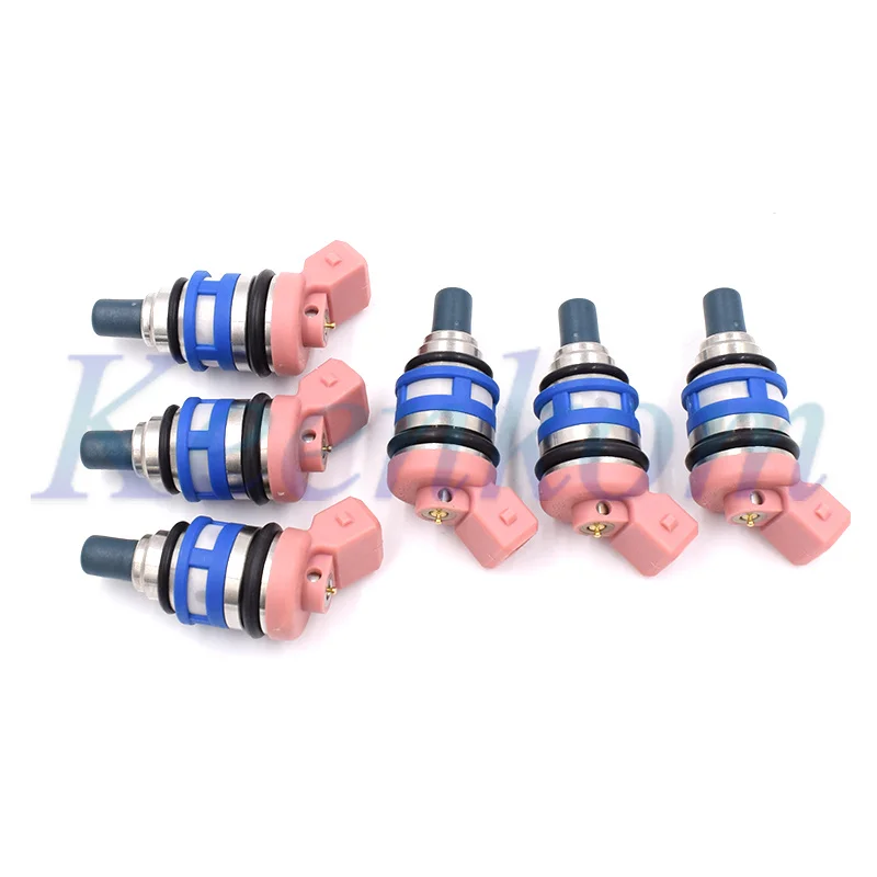 6PCS Fuel Injector Nozzle For Nissan Maxima II (J30) 3.0 i Saloon 1988-1994 1660085E06 1660021V02 1660085E00 1660085E05