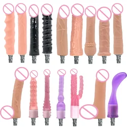 Lifelike Anal Dildos with Vac-u-Lock Interface Soft Simulation Penis G Spot Sex Toy for Women or Couple Sex Machine Attachements