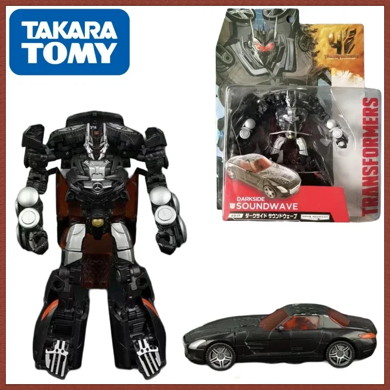 

In Stock Takara Tomy Transformers Movie 4 AOE AD AD-17 D Class Dark Soundwave Action Figures Robot Collectible Figures