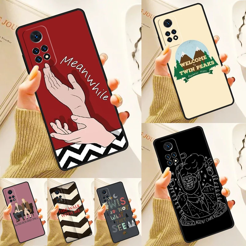 

Welcome To Twin Peaks Case For Samsung Galaxy S24 Plus S23 S20 S21FE Lite S22 Ultra Note 20 S8 S9 S10 Phone Coque
