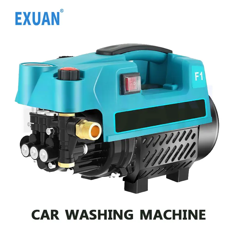 

Полностью автоматическая автомойка 3800 Вт, водяной пистолет высокого давления 220 В, бытовая чистящая машина, автомобильный водяной пистолет, стиральная машина для двора Автоматизированная автомойка водяная пушка высо