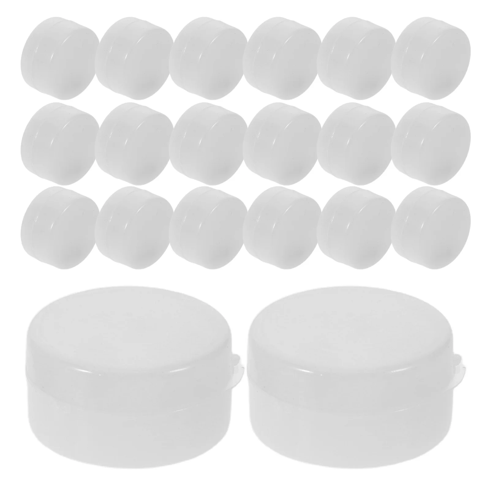 20개입 딸랑이 공 아기 안전 플라스틱 소음 발생기 교체 수리 부품 유아용 딸랑이 소음기 DIY 감각 장난감