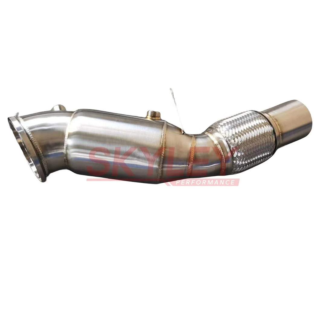 

Racing Stainless Steel 304 Decat Turbo Downpipe For B48 F30 F31 F34 230i 330e 330i F32 F33 F36 430i 2.0T 2016+