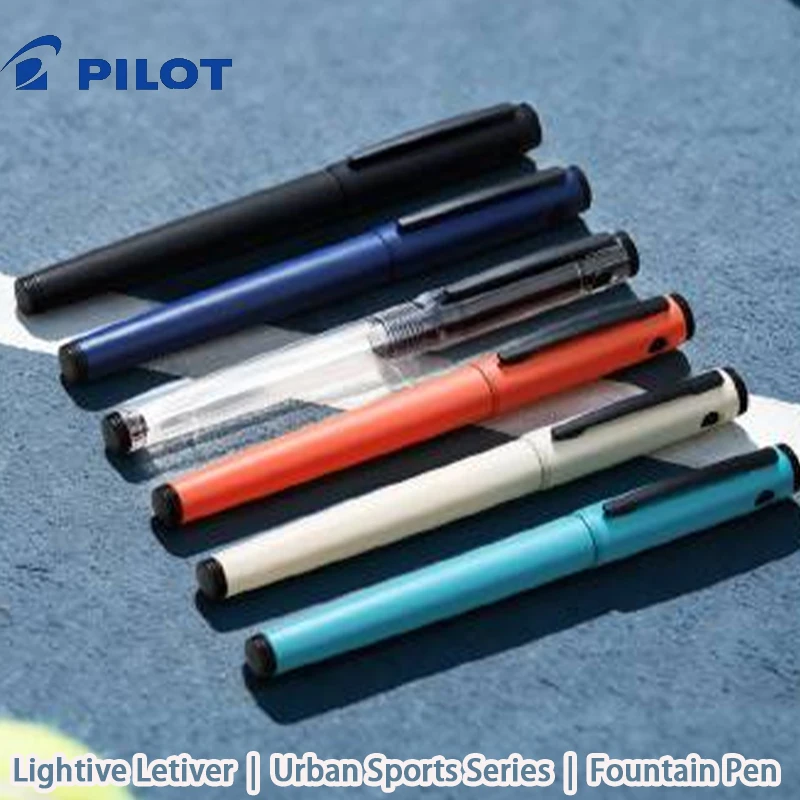 

Japan PILOT Fountain Pen M/F Alloy Nib Ergonomic Grip F/M Nib Calligraphy Pens Luxury Daily Writing Drawing Signature Stationery