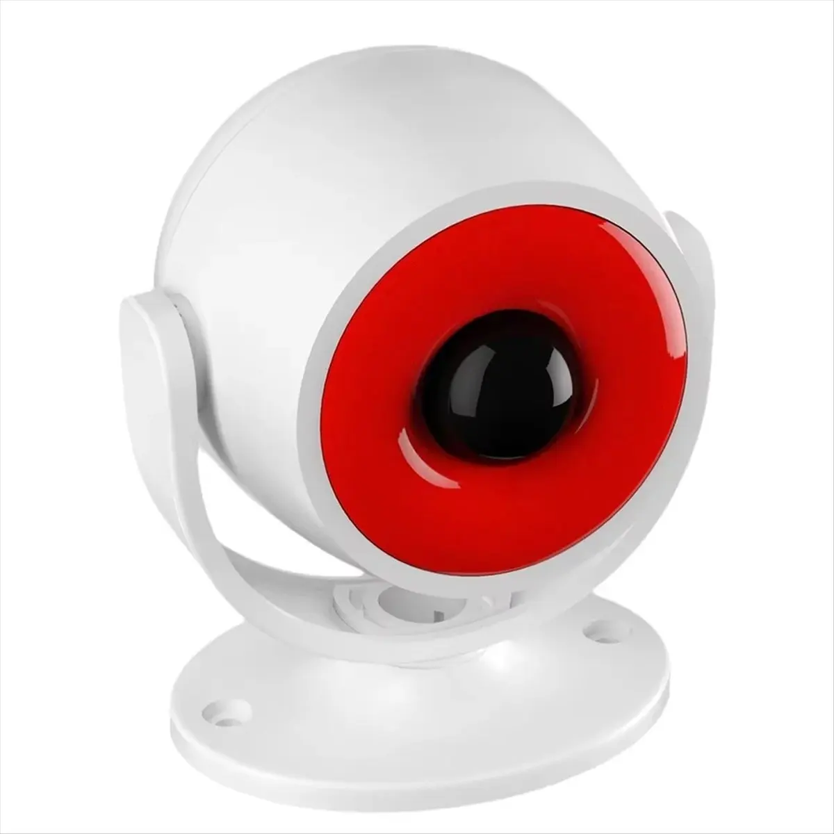 HAPPYDAY~ Indoor Sound and Light Infrared Alarm Human Body Induction Detector Anti-Theft Alarm Welcome Infrared Detector Remote