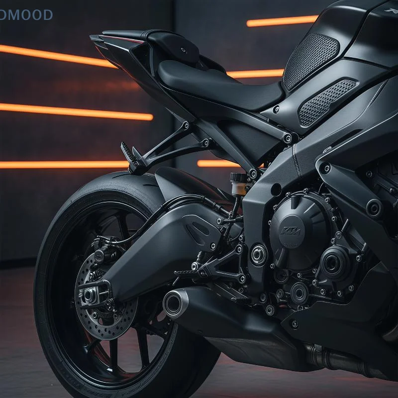 【CR】Premium Full CNC Rear Swing Arm Rust Resistant Rear Brace Guide Part for  Aerox Alpha Motorcycle